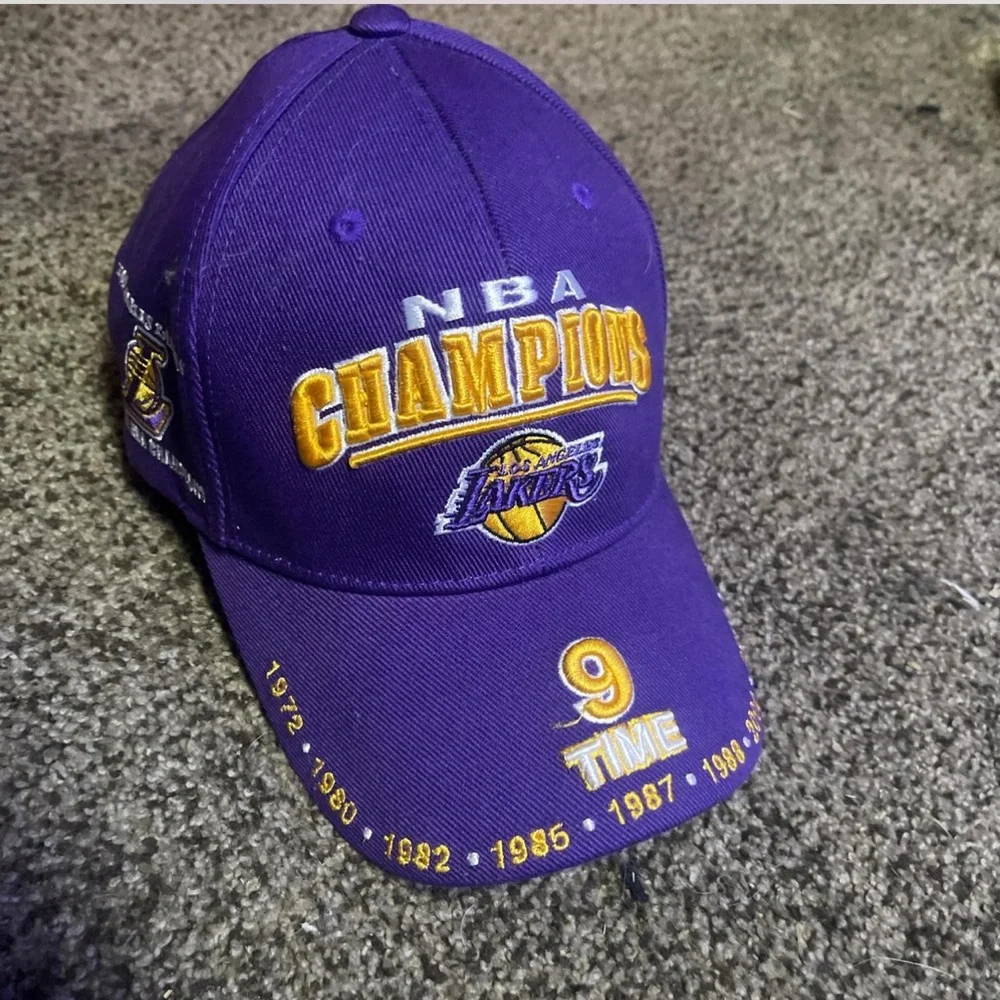 Purple NBA Champions Cap - Picture 1 of 5